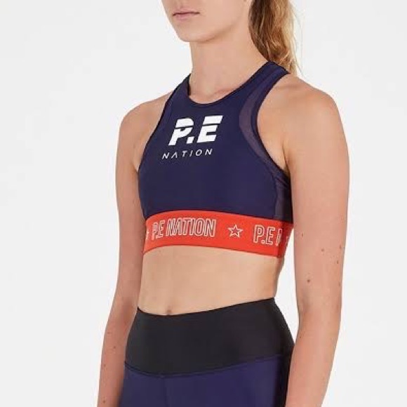 P.E. NATION Sports Tank in Navy Size XS - Picture 3 of 10